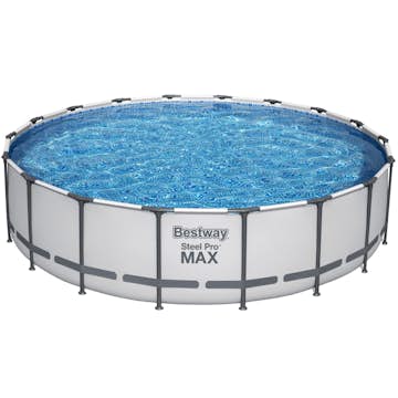 Poolpaket Bestway Steel Pro Max Ø5,49 m ClickConnect
