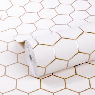 Tapet Superfresco Easy Hexagon Natural