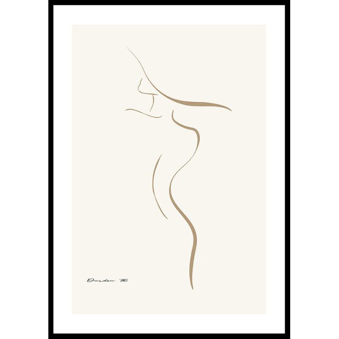 Poster Gallerix Shape Of A Woman No1