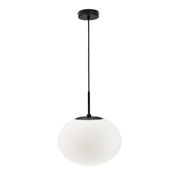 Taklampa Dyberg Larsen Princess Pendel Opal/Svart