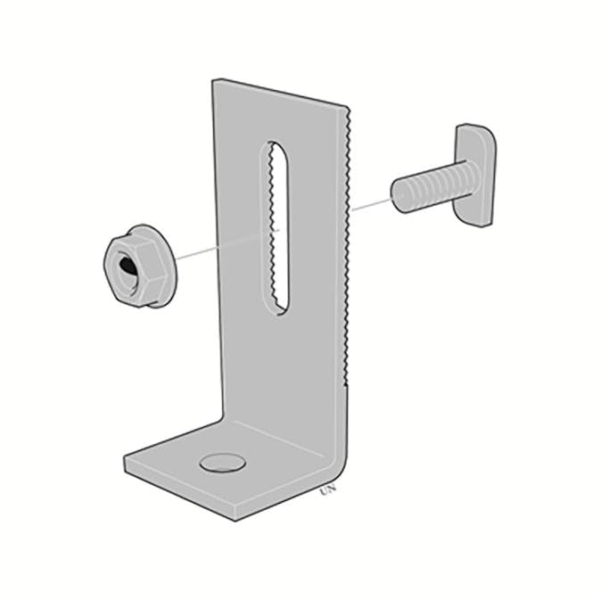 Montagesats Nibe för infästning av takfäste