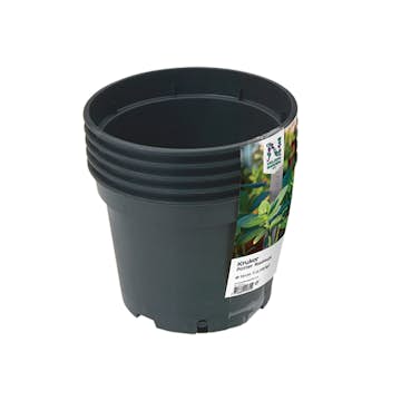 Plastkruka Nelson Garden Planteringskruka i Plats Svart 17 cm, Svart, Krukväxter & Perenner