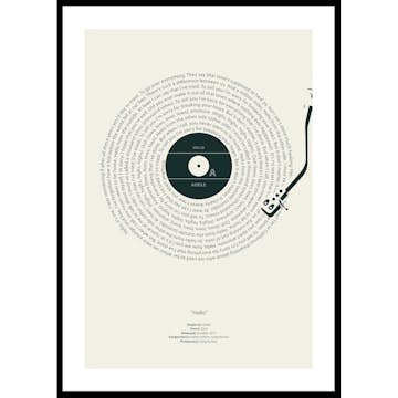Poster Gallerix Hello Vinyl By Adele