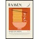 Poster Gallerix Ramen Noodle Soup