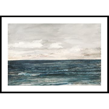 Poster Gallerix Lesson Study On Jersey Coast By John La Farge