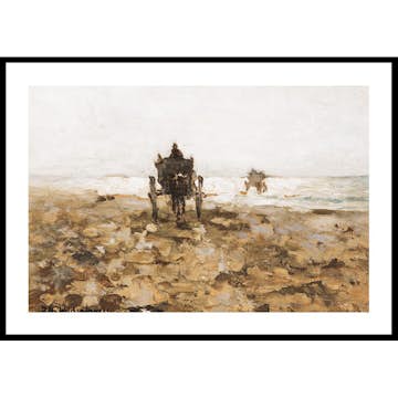 Poster Gallerix Shell Cart By Jan Hendrik Weissenbruch