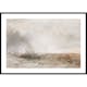 Poster Gallerix Stormy Sea Breaking On A Shore By Joseph Mallord William Turner