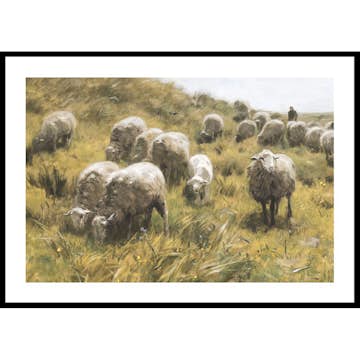 Poster Gallerix Op De Duinen By Anton Mauve