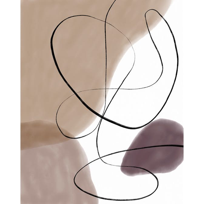 Posters Venture Home Lines Beige