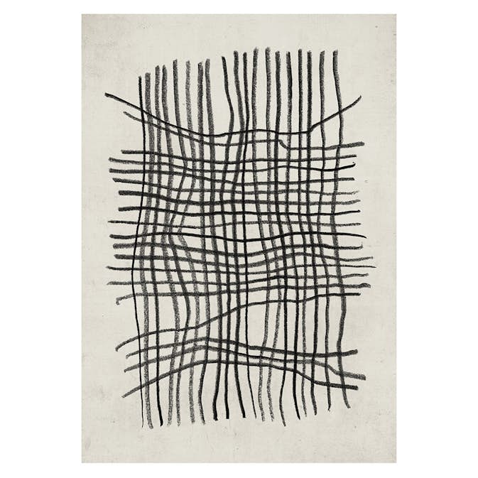 Posters Venture Home Linework Beige/svart