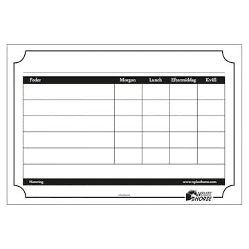 Foderstat tavla HANSBO SPORT