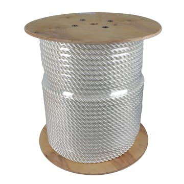 Utgödslingsrep Willab Polyester 22 mm 100 m/spole