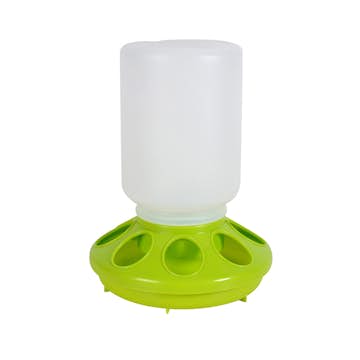 Foderautomat Gaun 1 Kg Stående Grön/Vit