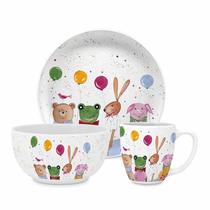 Barnservis Paperproducts Design Kid Party 3 Delar