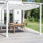 Pergola Venture Home Lazio 3,5x3,5 m för Altan