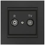 Slututtag Malmbergs Optima Radio/Tv Svart