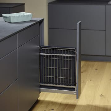 Bänkskåpsutdrag Theofils Kesseböhmer Base No.15 Arena Classic Bakplåt 481 mm Grå/Silver