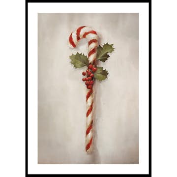 Poster Gallerix Christmas Candy Cane