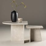 Soffbord Venture Home Sala Beige Vardagsrumsbord med Marmorlook