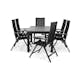 Matgrupp Comfort Garden Monaco Matgrupp Utomhus 152-210 med 6 Positionsstol