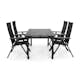 Matgrupp Comfort Garden Portland Matgrupp Utomhus 152-210x90 med 4 Monaco Light Positionsstol