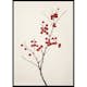 Poster Gallerix Branch And Red Berries