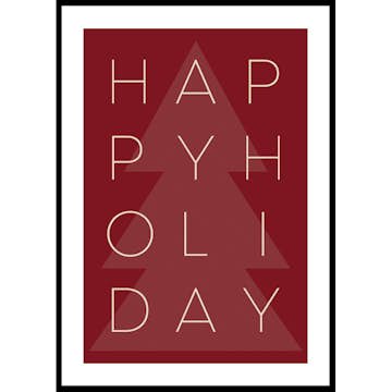 Poster Gallerix Happy Holiday