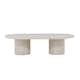 Soffbord Venture Home Narvik 32,5cm Beige Vardagsrumsbord med Marmorlook