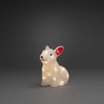 Dekorationsbelysning Gnosjö Konstsmide Kanin Akryl 24 LED 4xAA