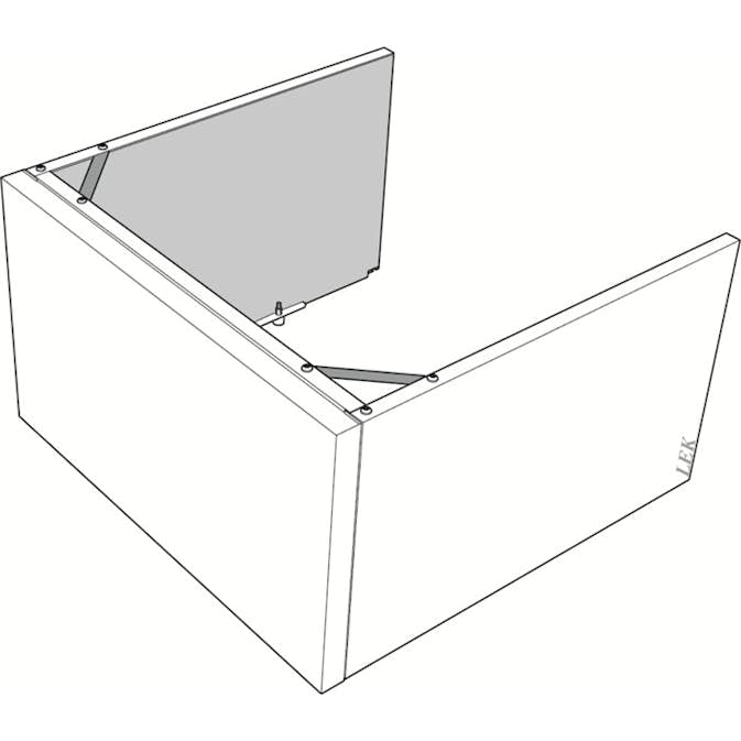 Överskåp Nibe 345 mm