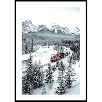 Poster Gallerix Winter Train No2
