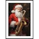 Poster Gallerix Santa On The Saxophone