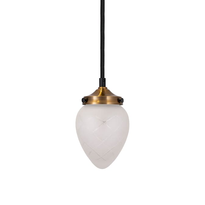 Taklampa Globen Lighting Juni Slipad