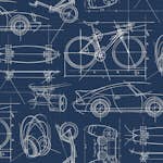 Tapet Fiona Technic 641026