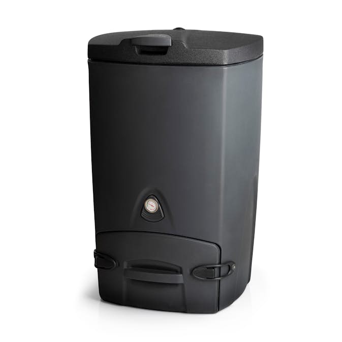 Varmkompost Biolan Kompostbehållare för Matavfall Mörkgrå, Isolerad PE-Plast 200L Volym