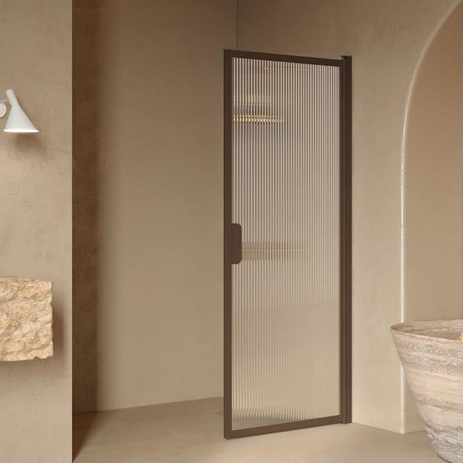 Duschdörr Hietakari Bläk 732 New York Vändbar