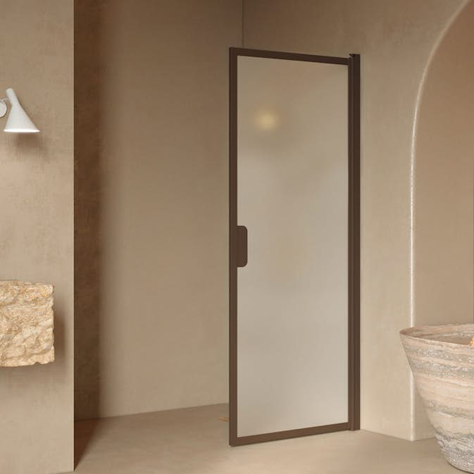 Duschdörr Hietakari Bläk 732 New York Vändbar