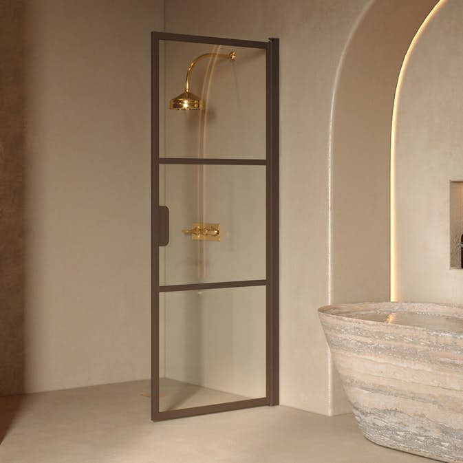 Duschdörr Hietakari Bläk 735 Tokyo Vändbar