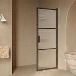 Duschdörr Hietakari Bläk 735 Tokyo Vändbar