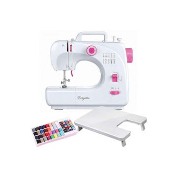 Symaskinsset Birgitta Comfort Symaskin med Tilläggsbord & 60 Delar Trådset