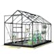Växthus Lykke PC 62 m2 Svart