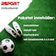 Fotbollsmål Prosport Official 2-pack 366 x 183 cm
