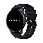 Smartwatch Kuura Function F7 V3 Svart Löparklocka med Pulsmätare