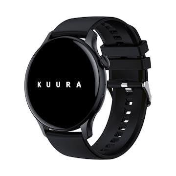 Smartwatch Kuura Function F7 V3 Svart Löparklocka med Pulsmätare