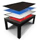 Multifunktionellt Biljardbord Nordcore 4-i-1 med Pingis & Airhockey
