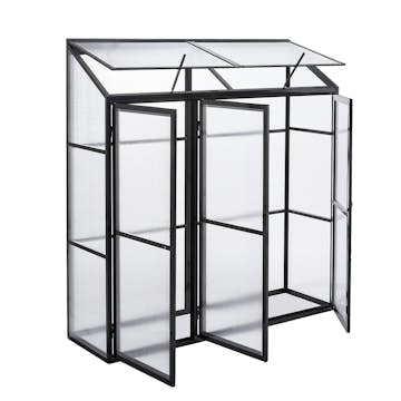 Växthus Lykke Mini Fjordal 180x55x190 cm