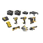 Kombikit DeWalt DCK685P3T 18V 3x5 Ah 3x Tstak 6 Maskiner