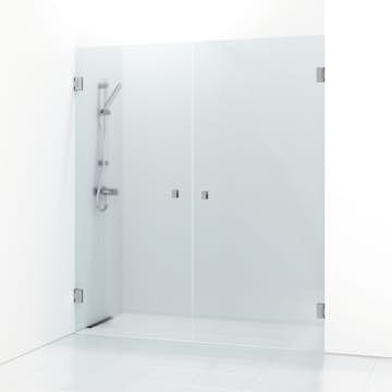 Duschdörr Svedbergs 180° Rak Dubbel