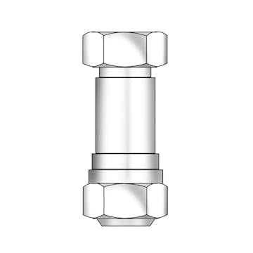 Förlängningskoppling MMA M22X15 för 15 och 12 Rör