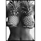 Poster Gallerix Them Pineapples B&W